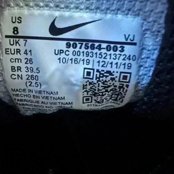 Nike Zoom Rival S 8 Black Indigo Fog Speckled / see description for details! - Picture 12 of 16